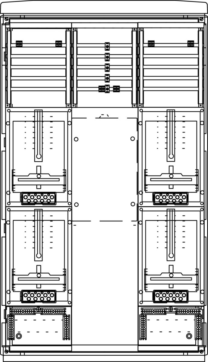 Zähleranschlusssäule ZS614.N2 Zähleranschlusssäule ZS614.N2
