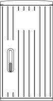 Polyesterschrank 10050283