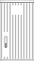 Polyesterschrank 10051419
