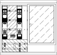 Wandlerschrank Freiluft WS822L.S5.N1112
