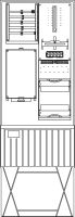 Zähleranschlusssäule ZS321.W1.24