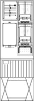Zähleranschlusssäule ZS322.W2