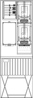 Zähleranschlusssäule ZS322T.W3.12