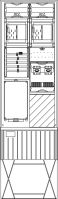 Zähleranschlusssäule ZS342B.W4.A