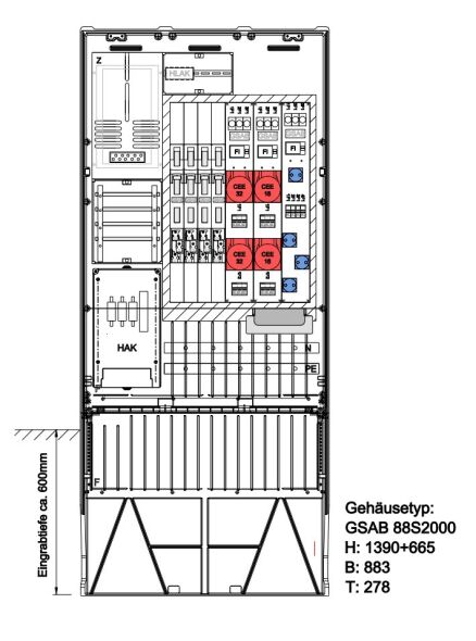 Festplatzsäule 22.88.1P11Sy4LSL00 Festplatzsäule 22.88.1P11Sy4LSL00