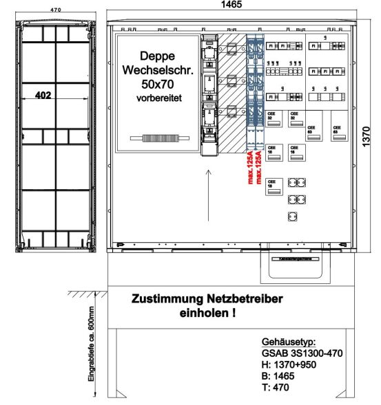 Festplatzverteiler 43.W250FP2632323165S Festplatzverteiler 43.W250FP2632323165S