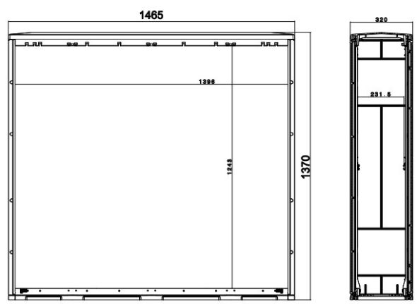 Normkabelverteilerschrank 3S1300MDSPIMC Normkabelverteilerschrank 3S1300MDSPIMC