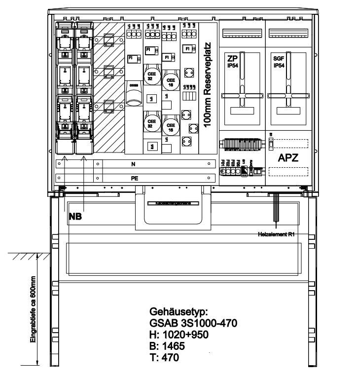 Festplatzverteiler 03.W250SYS633216S Festplatzverteiler 03.W250SYS633216S