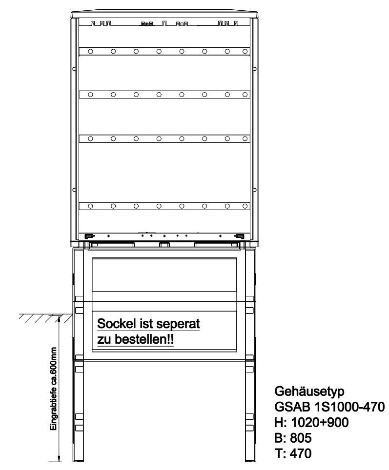 Normkabelverteilerschrank 1S1000-470KPIMC