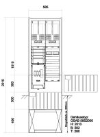 Zähleranschlußsäule 39.00.1P21V4