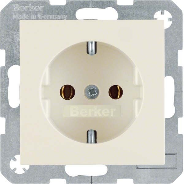 SCHUKO-Steckdose 47438982 weiß glänzend SCHUKO-Steckdose 47438982 weiß glänzend