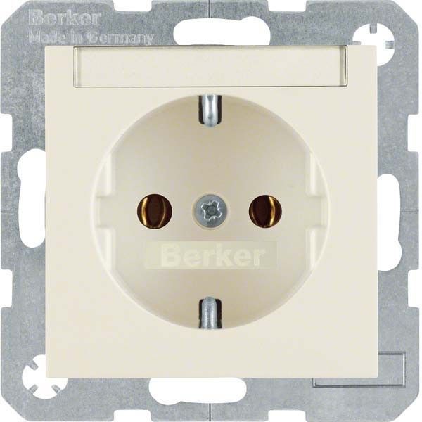 SCHUKO-Steckdose 47508982 weiß glänzend SCHUKO-Steckdose 47508982 weiß glänzend