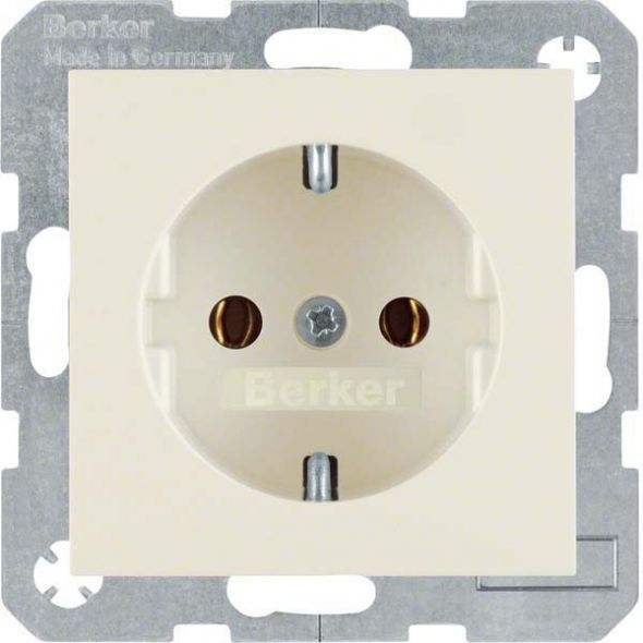 SCHUKO-Steckdose 47438982 weiß glänzend SCHUKO-Steckdose 47438982 weiß glänzend