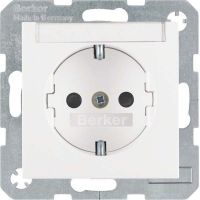 SCHUKO-Steckdose 41498989 polarweiß glänzend