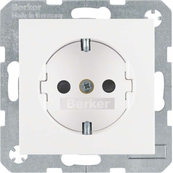 SCHUKO-Steckdose 47231909 polarweiß matt SCHUKO-Steckdose 47231909 polarweiß matt