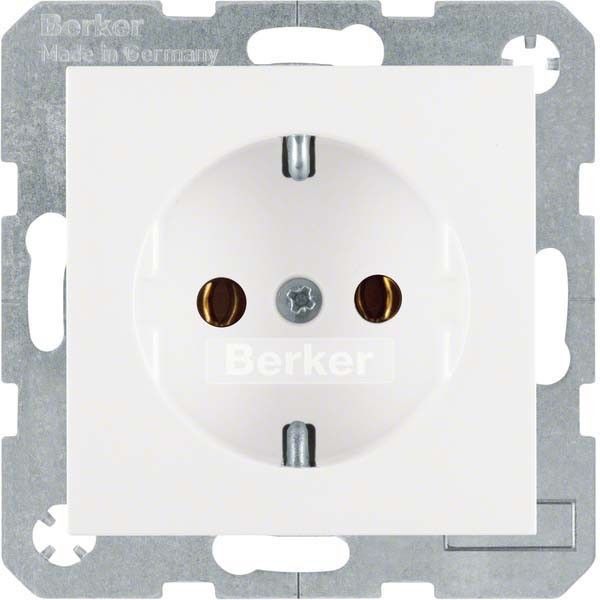 SCHUKO-Steckdose 47431909 polarweiß matt SCHUKO-Steckdose 47431909 polarweiß matt