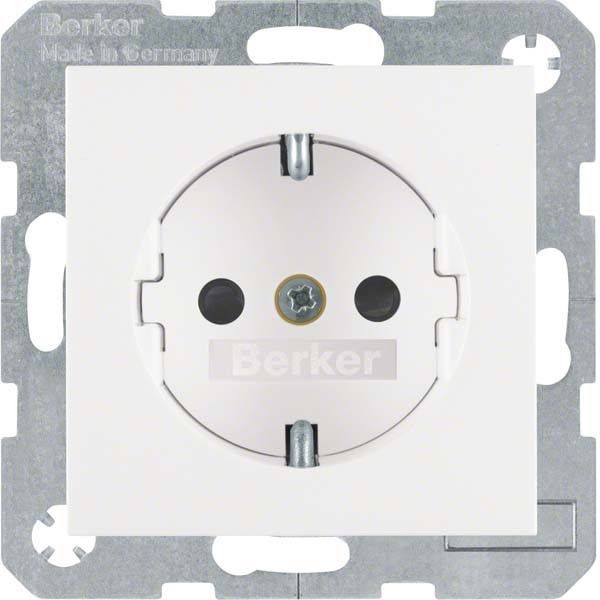 SCHUKO-Steckdose 41231909 polarweiß matt SCHUKO-Steckdose 41231909 polarweiß matt