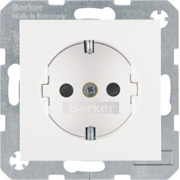 SCHUKO-Steckdose 41231909 polarweiß matt SCHUKO-Steckdose 41231909 polarweiß matt