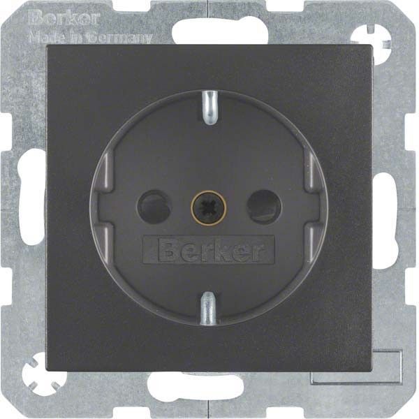 SCHUKO-Steckdose 47231606 anthrazit matt SCHUKO-Steckdose 47231606 anthrazit matt