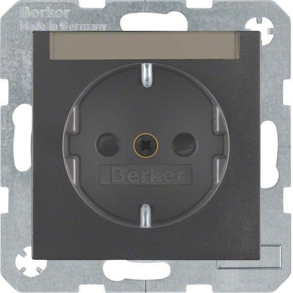 SCHUKO-Steckdose 41491606 anthrazit matt SCHUKO-Steckdose 41491606 anthrazit matt