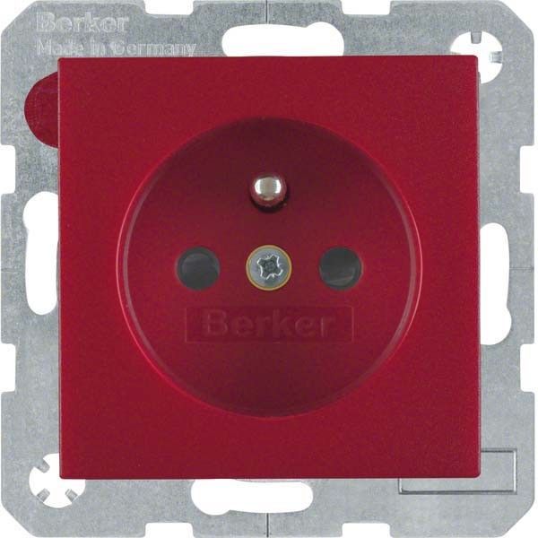 Steckdose 6768760062 rot matt Steckdose 6768760062 rot matt