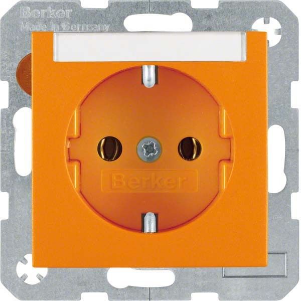 SCHUKO-Steckdose 47501907 orange matt SCHUKO-Steckdose 47501907 orange matt