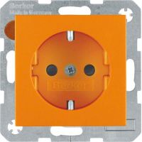 SCHUKO-Steckdose 47231914 orange matt