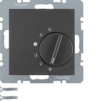 Temperaturregler 20261606 anthrazit matt