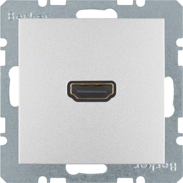 Steckdose HD 3315431404 alu matt lackiert Steckdose HD 3315431404 alu matt lackiert