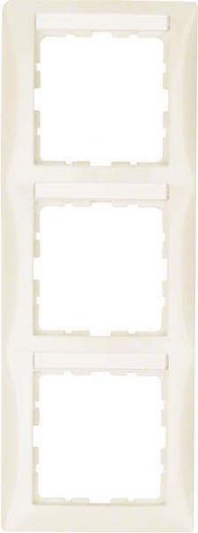 Rahmen 3-fach 10138912 weiß glänzend