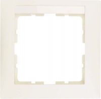 Rahmen 1-fach 10118912 weiß glänzend
