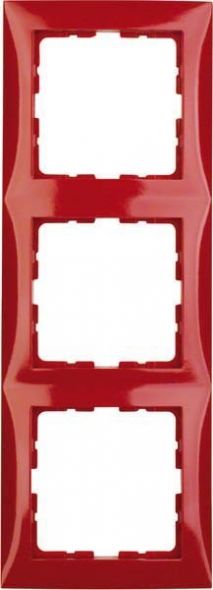Rahmen 3-fach 10138962 rot-glänzend