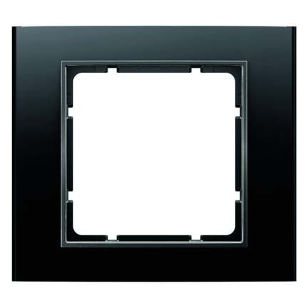 Rahmen 1-fach 10113005 alu schwarz anthrazit matt Rahmen 1-fach 10113005 alu schwarz anthrazit matt