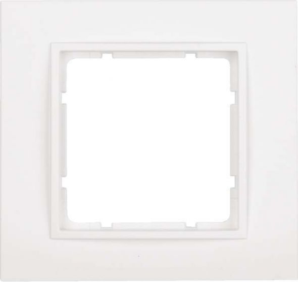 Rahmen 1-fach 10116919 polarweiß matt