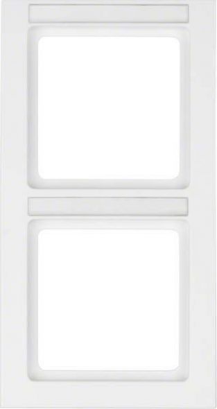 Rahmen 2-fach 10526099 polarweiß samt Rahmen 2-fach 10526099 polarweiß samt