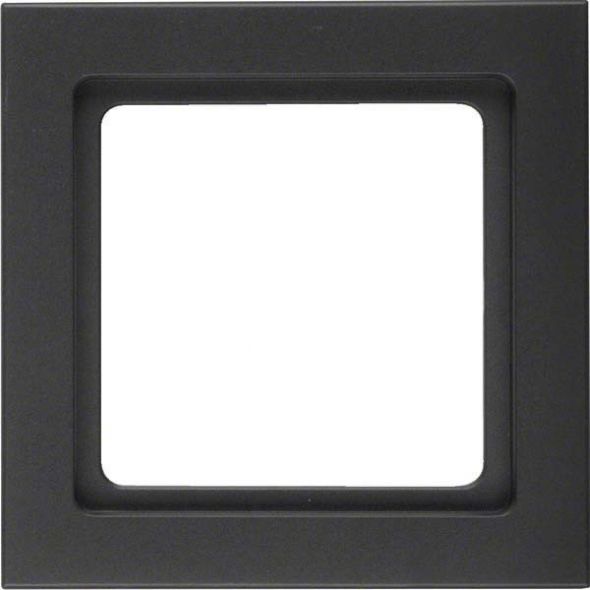 Rahmen 1-fach 10116096 anthrazit samt lackiert Rahmen 1-fach 10116096 anthrazit samt lackiert