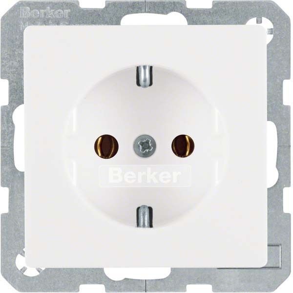 SCHUKO-Steckdose 41436089 polarweiß samt SCHUKO-Steckdose 41436089 polarweiß samt