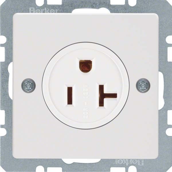 Steckdose 41686089 polarweiß samt Steckdose 41686089 polarweiß samt