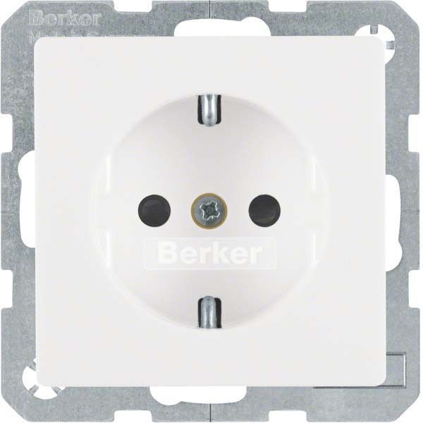 SCHUKO-Steckdose 47236089 polarweiß samt SCHUKO-Steckdose 47236089 polarweiß samt