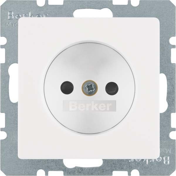 Steckdose 6167336089 polarweiß samt Steckdose 6167336089 polarweiß samt