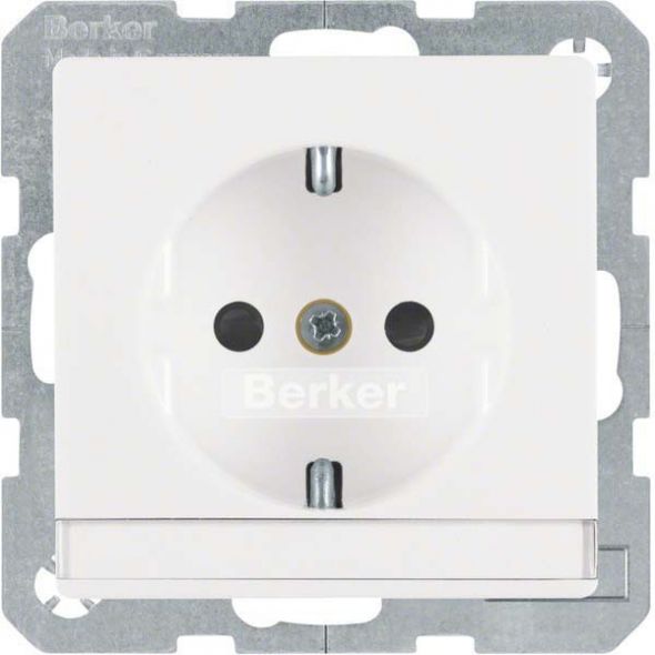 SCHUKO-Steckdose 41496089 polarweiß samt SCHUKO-Steckdose 41496089 polarweiß samt