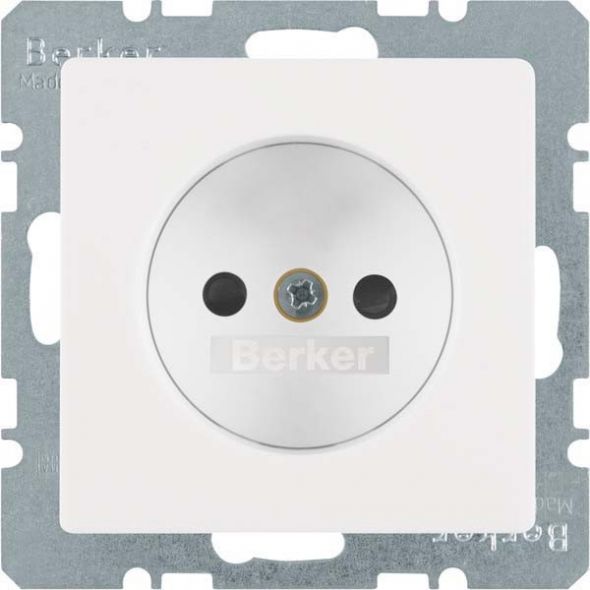 Steckdose 6167336089 polarweiß samt Steckdose 6167336089 polarweiß samt