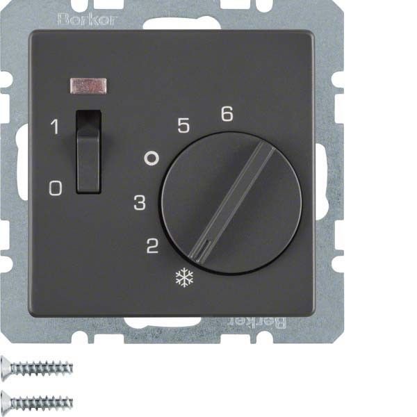 Temperaturregler 20316086 anthrazit samt lackiert Temperaturregler 20316086 anthrazit samt lackiert