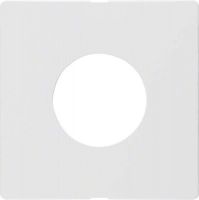 Zentralstück 11246089 polarweiß samt