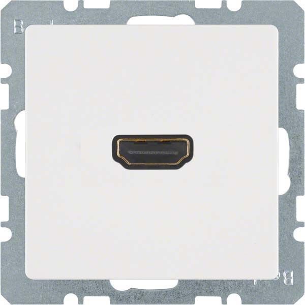 Steckdose HD 3315426089 polarweiß samt Steckdose HD 3315426089 polarweiß samt