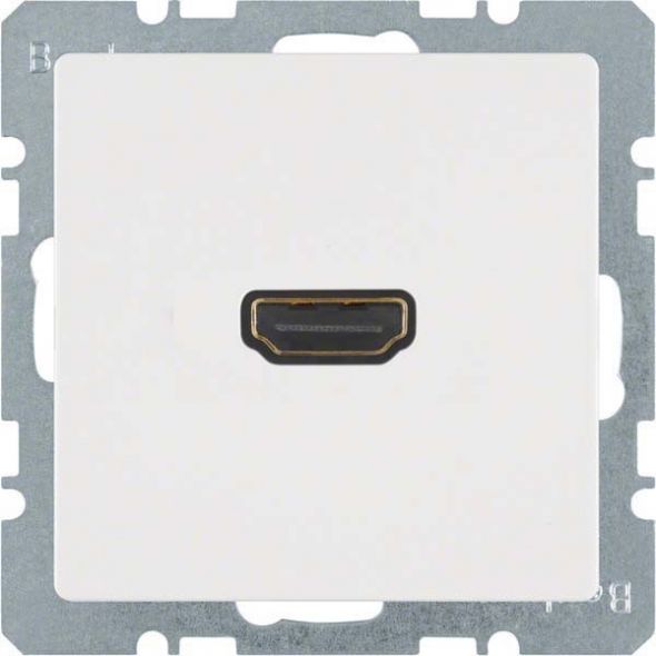 Steckdose HD 3315426089 polarweiß samt Steckdose HD 3315426089 polarweiß samt