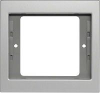 Rahmen 1-fach 13137003 alu eloxiert