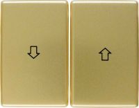 Wippe 14340102 gold matt alu eloxiert