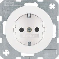 SCHUKO-Steckdose 47232089 polarweiß glänzend