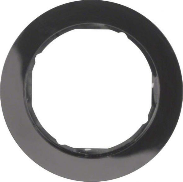Rahmen 1-fach 10112045 schwarz glänzend Rahmen 1-fach 10112045 schwarz glänzend